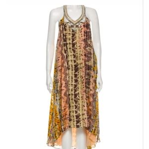 Love Sam by Anthropologie Beaded Halter Dress
